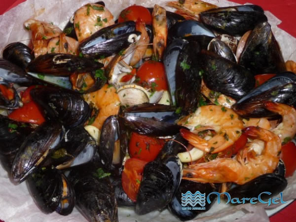 Frutti di mare al cartoccio