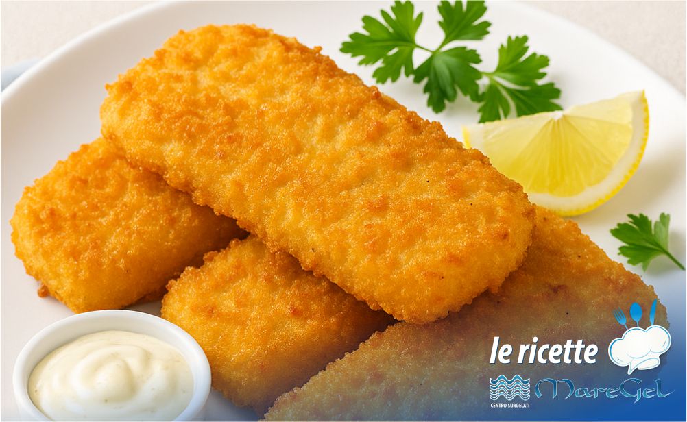 Filetti di merluzzo impanati