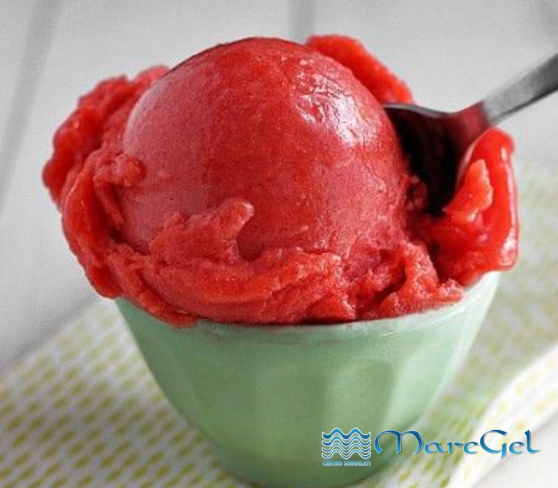 Sorbetto alla fragola