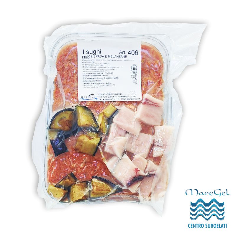 vendita Sugo pronto pesce spada e melanzane a Palermo